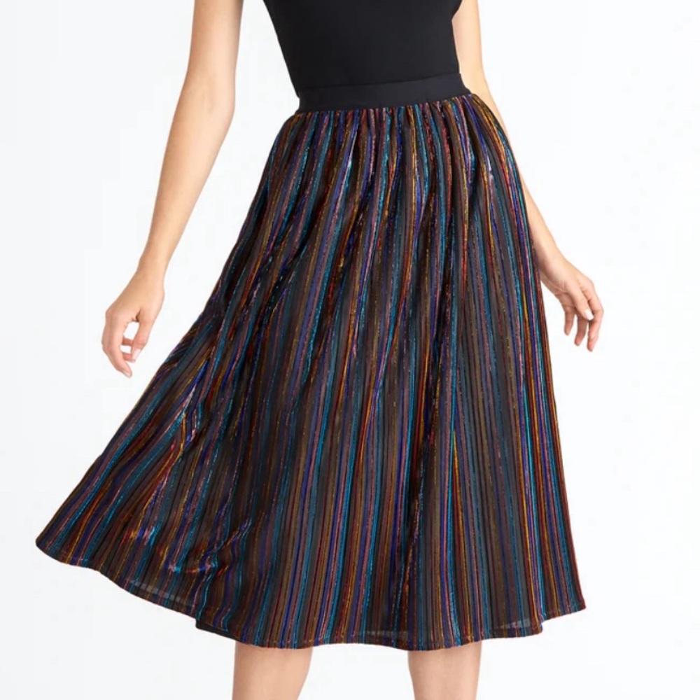 RACHEL Rachel Roy MADINA SKIRT Rainbow Combo Size 3X